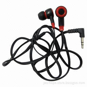 Noodle cable in-ear earphone earbuds